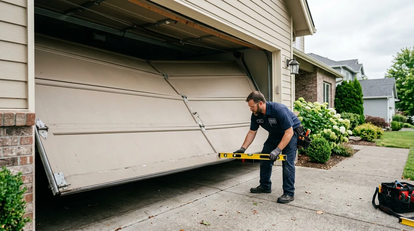 Garage Door Off Track: Arlington Heights Service Area in Arlington Heights