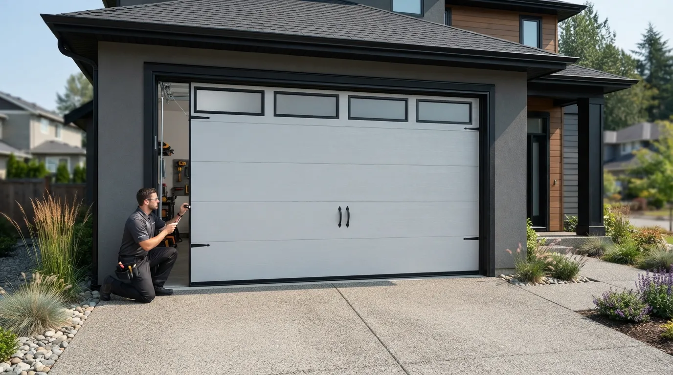 New Garage Door Installation for Bartlett Homes in Arlington Heights