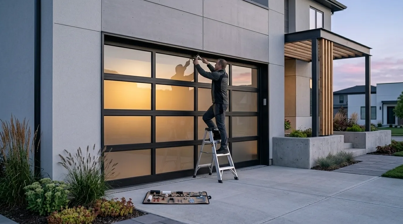 New Garage Door Installation for Elmhurst Homes in Arlington Heights