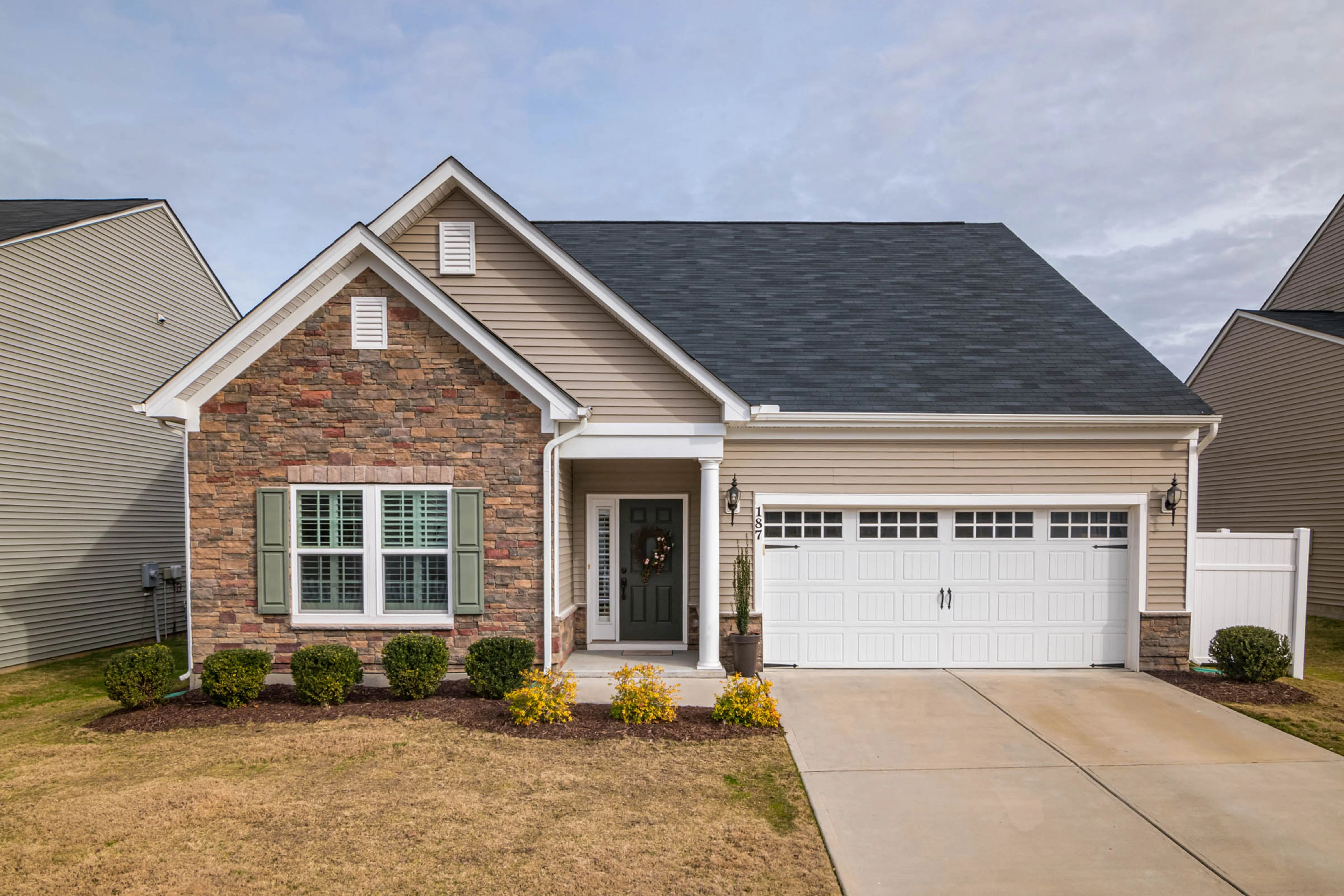 Residential garage door in Winfield