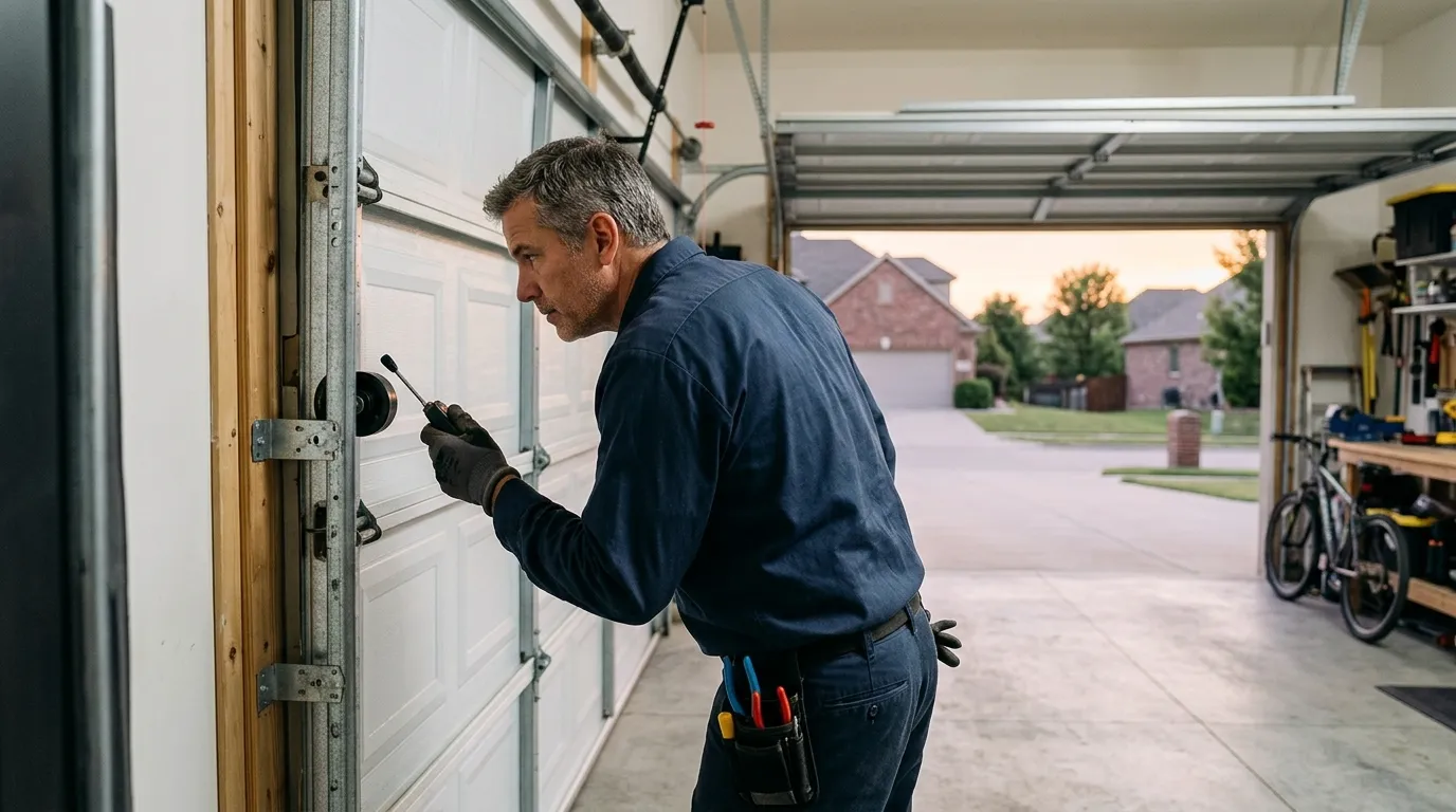 Roller Replacement for Bartlett's 1990s Garage Doors in Arlington Heights