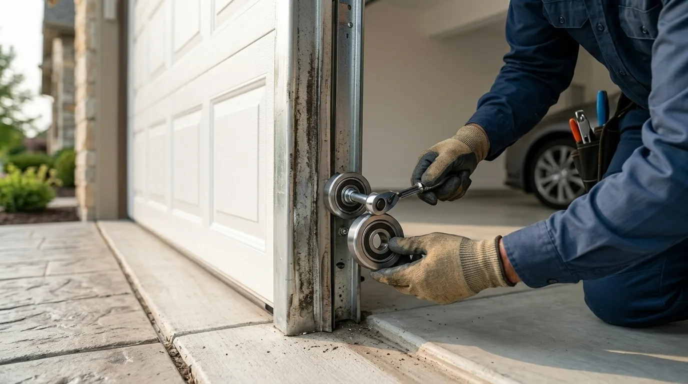 Roller Replacement for Elmhurst's 1964-Era Doors in Arlington Heights